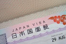 японская виза