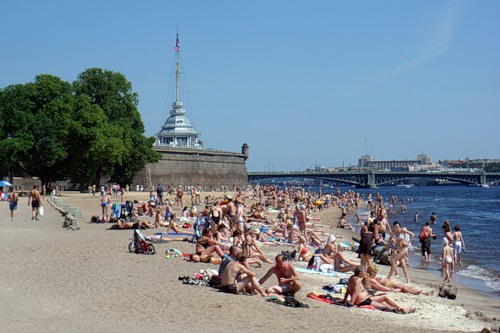 пляж сант-петербурга