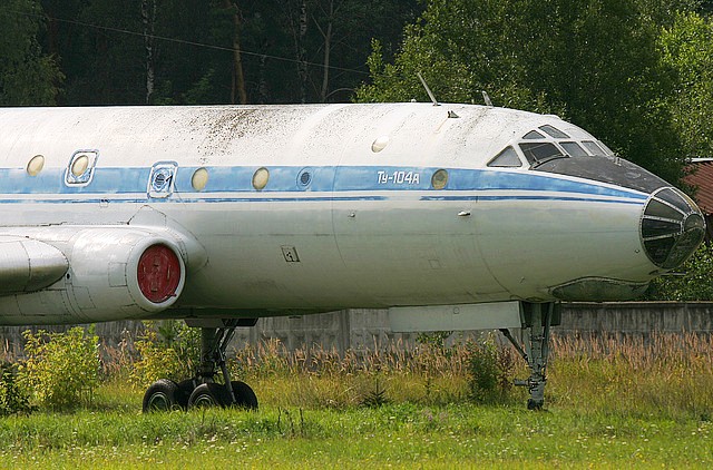 старый самолёт
