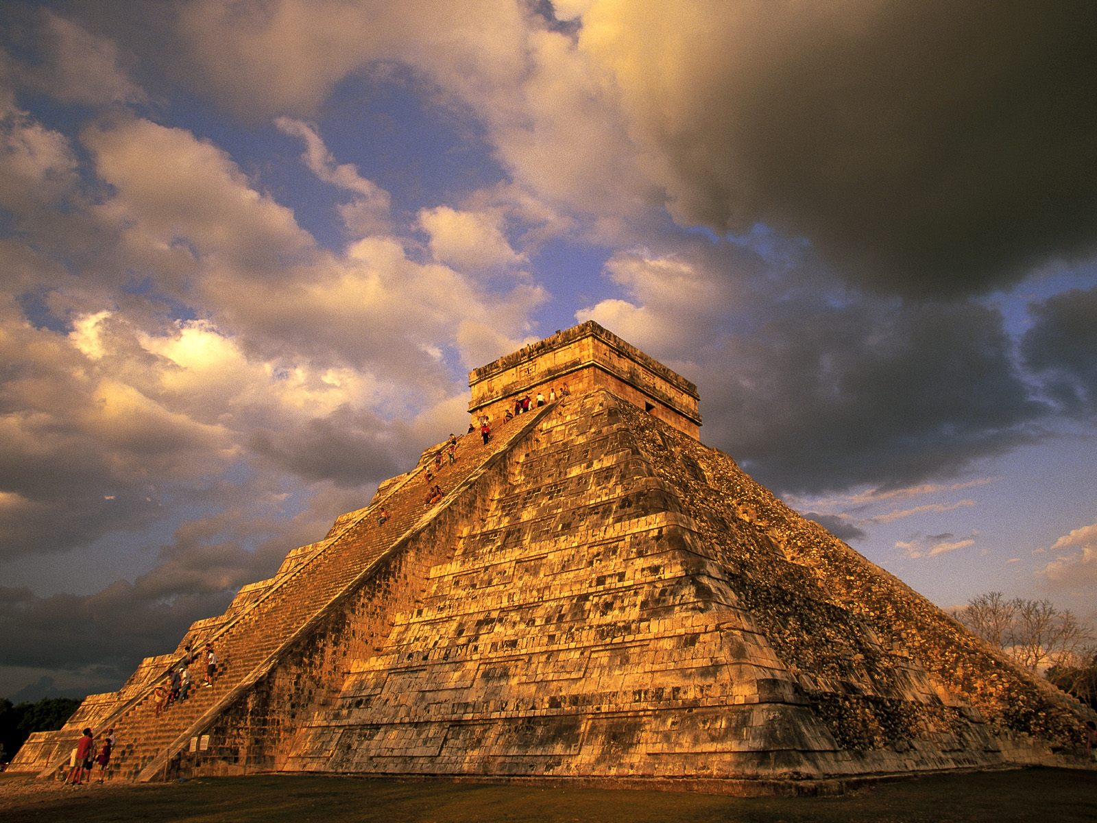 пирамида майя в мексике