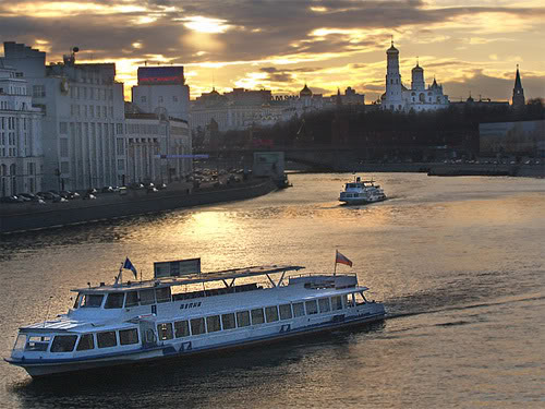 московский речной трамвайчик