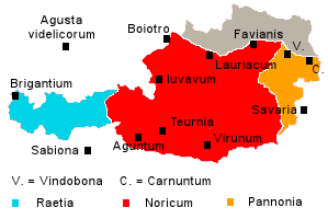 римские провинции Австрии