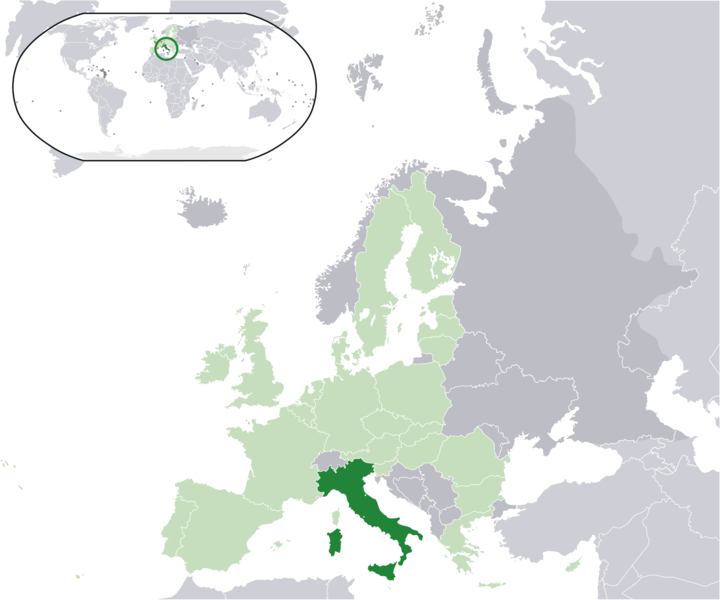 Италия - часть Евросоюза